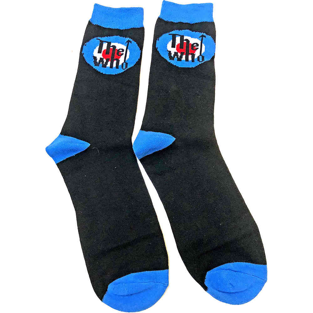 The Who - Target Logo Socken - EU 41-45 - Schwarz
